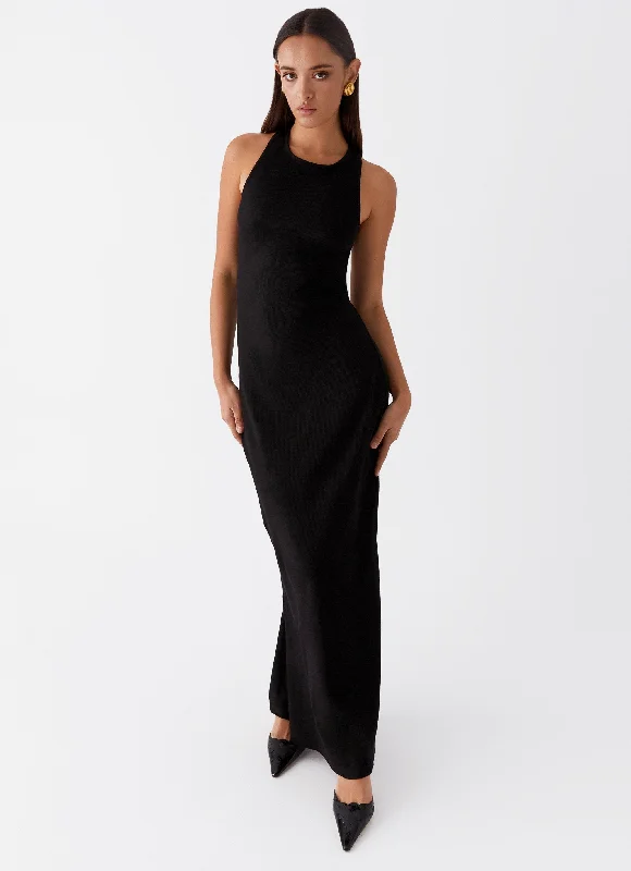 Super Savings Alice Cut Out Maxi Dress - Black