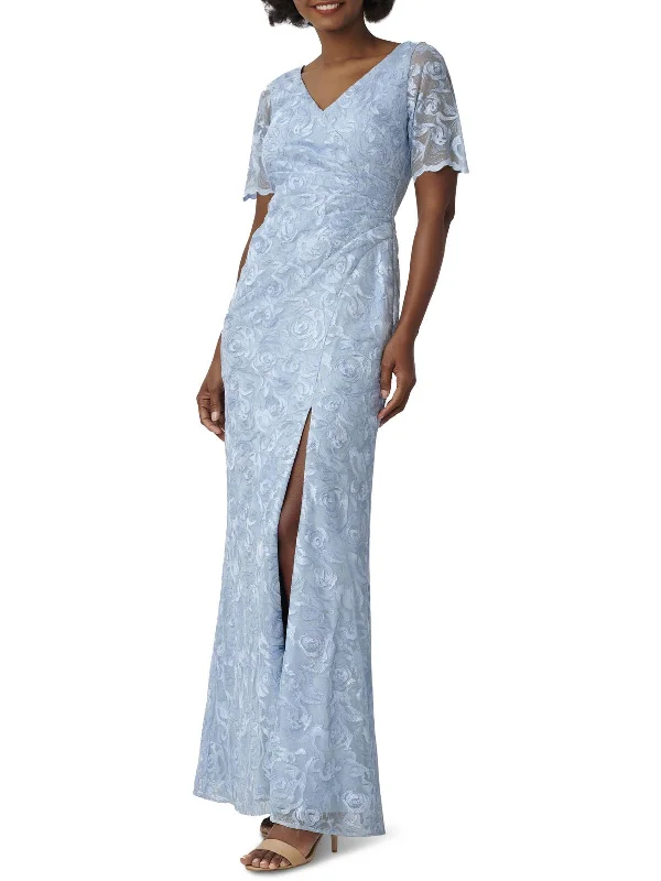 Exclusive Weekly Sale Mermaid Womens Slit Maxi Evening Dress
