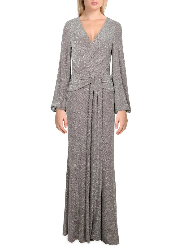 Weekend Special Discounts Womens Metallic Formal Evening Dress