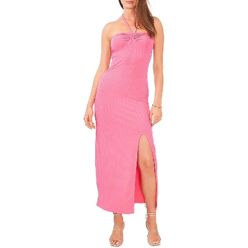 Weekend Deal Fest 1.State Womens Knit Halter Maxi Dress