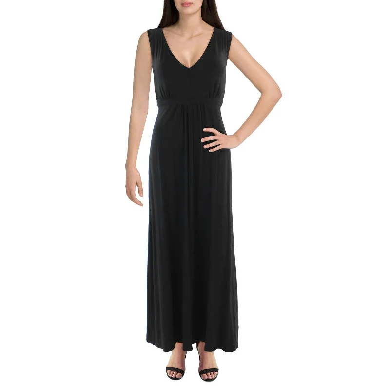 Massive Sale Event 24seven Comfort Apparel Womens Knit Sleeveless Maxi Dress