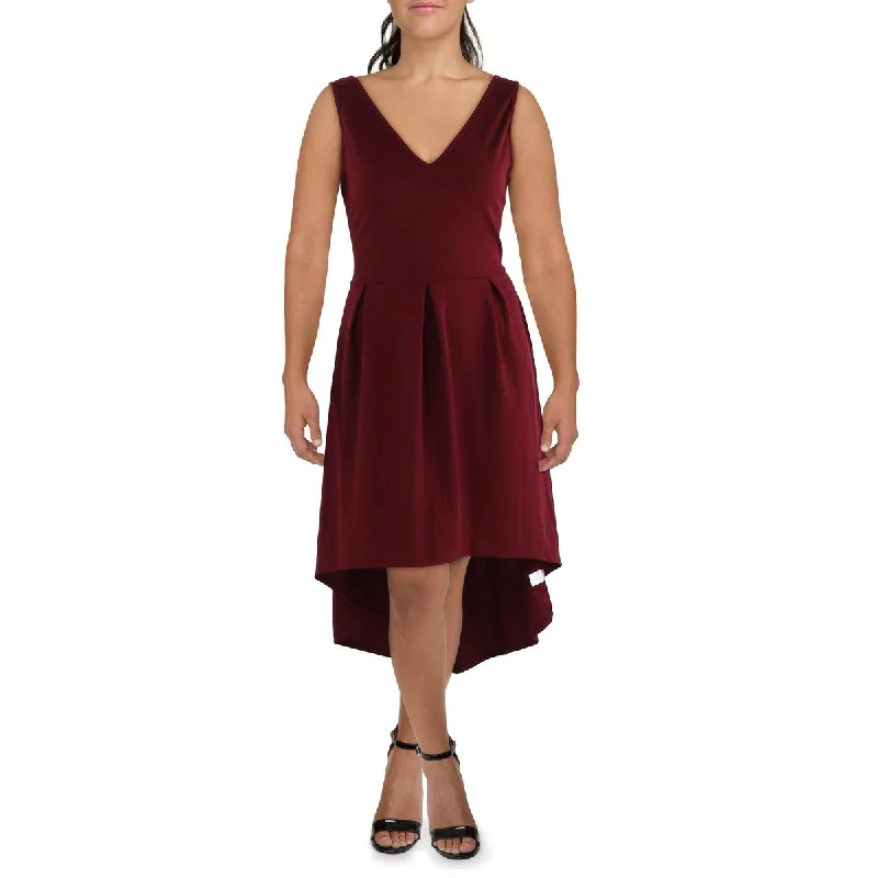 Limited Quantity 24seven Comfort Apparel Womens Plus Hi Low Long Maxi Dress