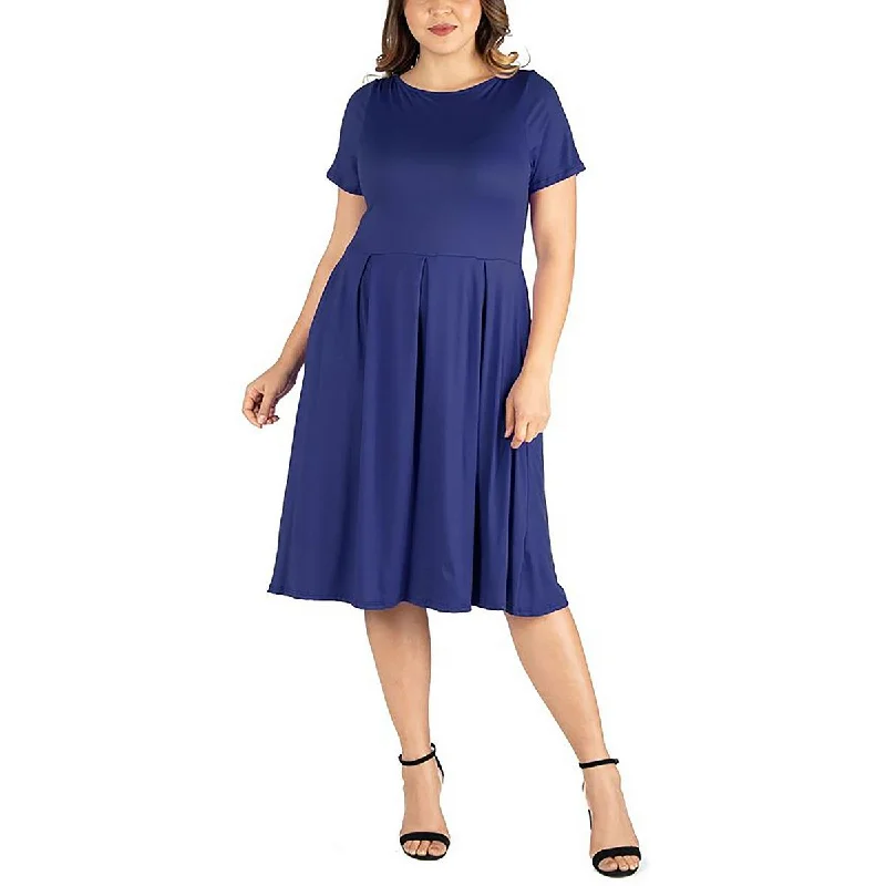 Weekend Bargain Deals 24seven Comfort Apparel Womens Plus Short Sleeve Long Maxi Dress Weekend Bargain Deals 24seven Comfort Apparel Womens Plus Short Sleeve Long Maxi Dress