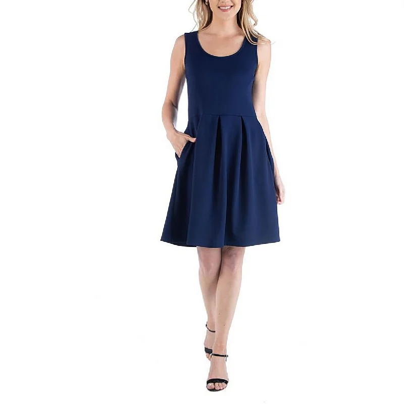 Special Offers 24seven Comfort Apparel Womens Scoopneck Sleeveless Maxi Dress