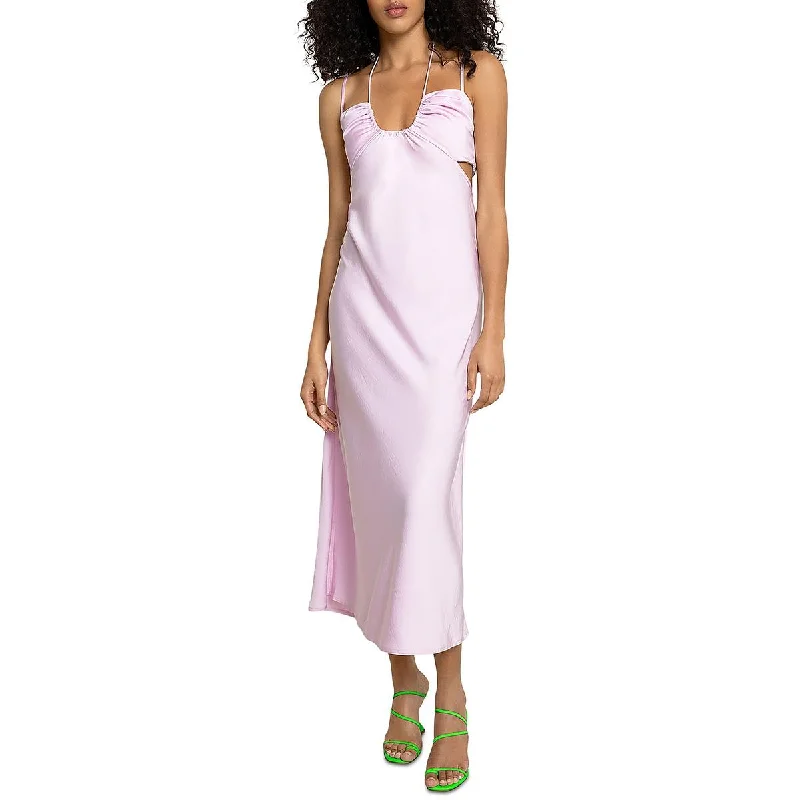 A.L.C. Womens Sienna Cut-Out Maxi Slip Dress