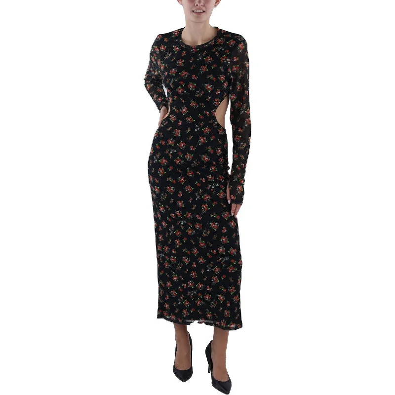 Special Offers AFRM Womens Full Length Cut-Out Maxi Dress