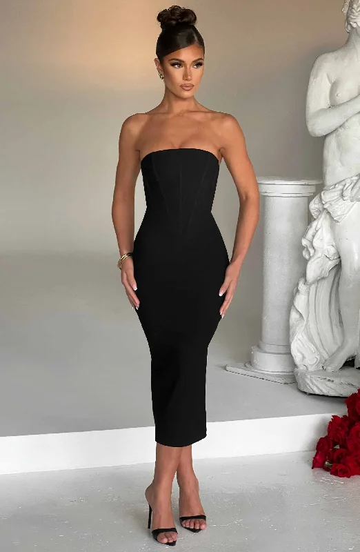 Weekend Special Amore Midi Dress - Black