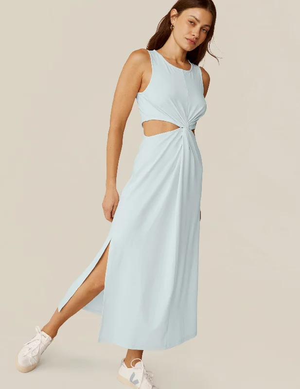 Only for You Around The World Front Twist Dress