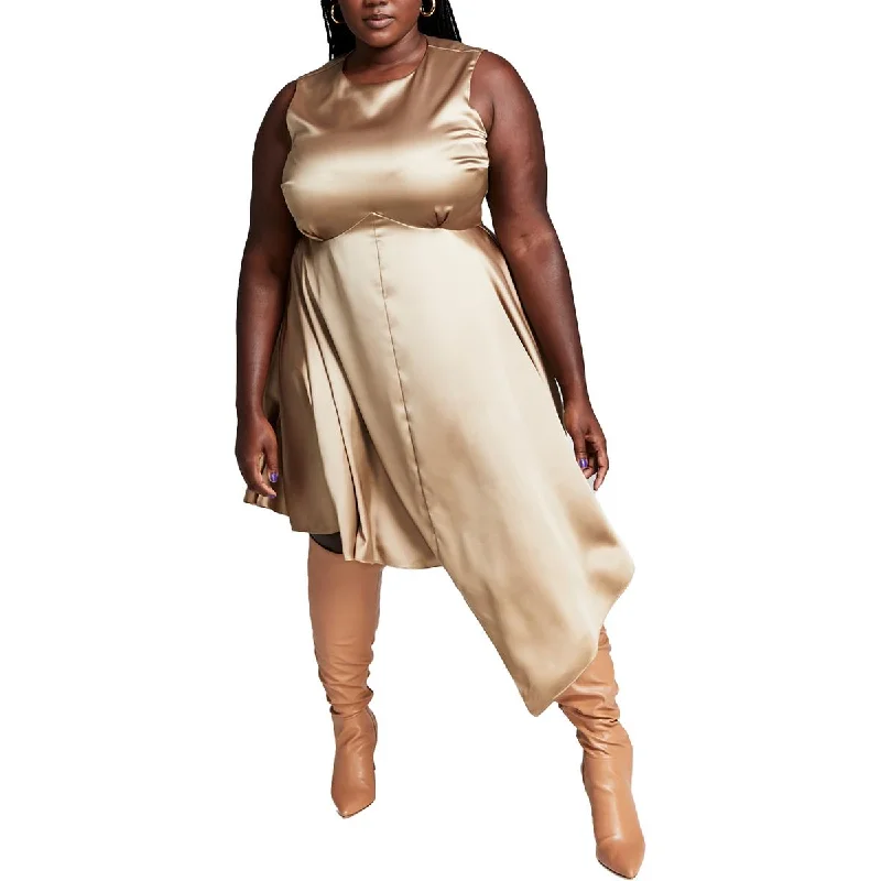 Unbeatable Prices Bar III Womens Plus Semi-Formal Knee-Length Cocktail And Party Dress Unbeatable Prices Bar III Womens Plus Semi-Formal Knee-Length Cocktail And Party Dress
