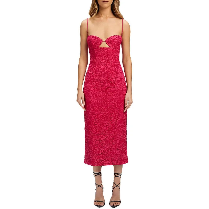 Exclusive Savings Bardot Womens Ivanna Lace Open Back Cocktail And Party Dress