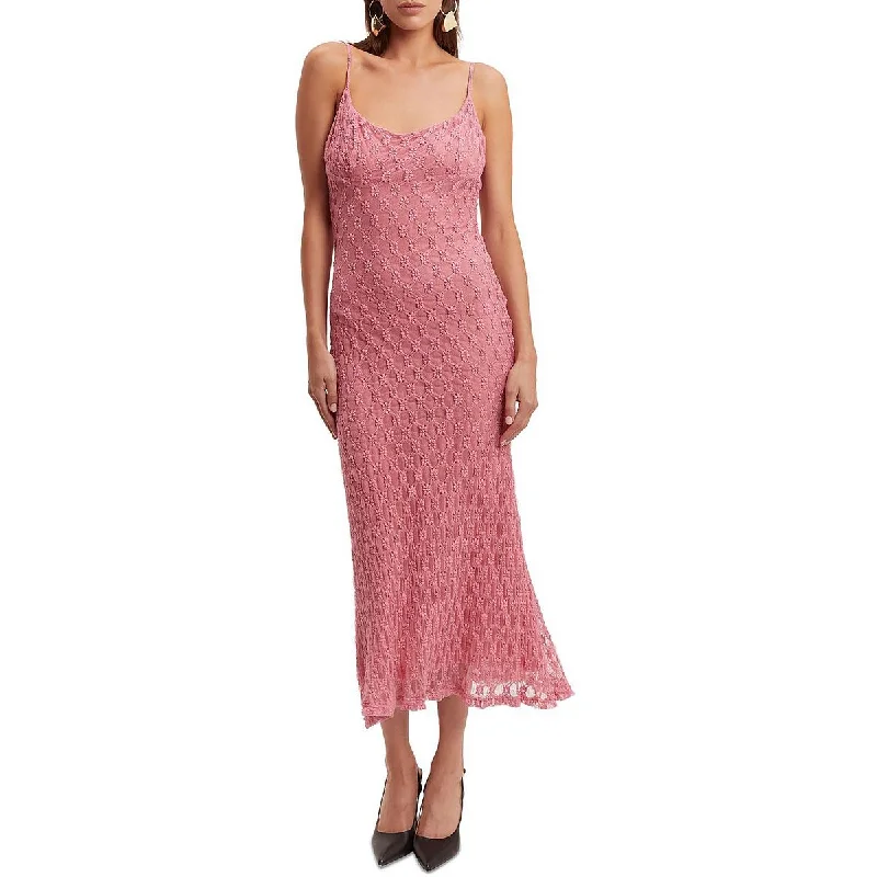 Big Sale Event Bardot Womens Lace Fitted Maxi Dress
