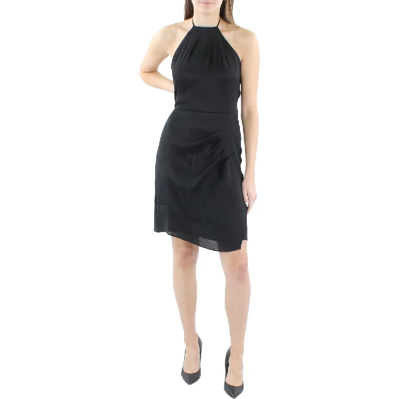 Hot Picks BCBGeneration Womens Halter Mini Cocktail And Party Dress