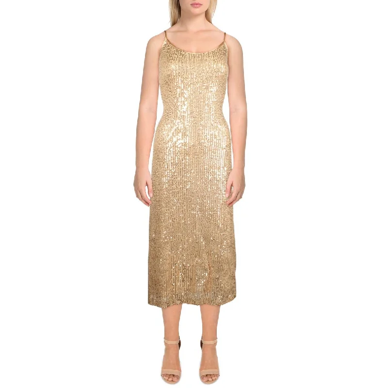 Weekend Buy One Get One BCBGeneration Womens    Sequin Long Sheath Dress