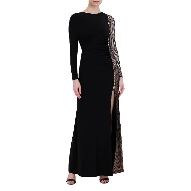 Weekend Price Slash Day BCBGMAXAZRIA Womens Embellished Long Evening Dress