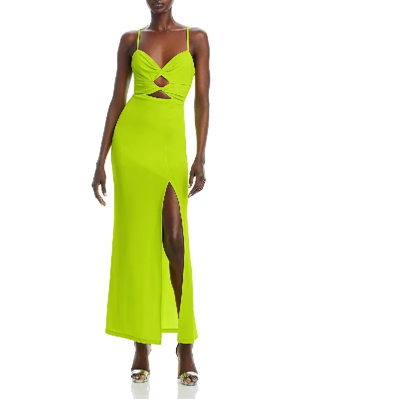 Big Savings BCBGMAXAZRIA Womens Jersey Cut-Out Evening Dress