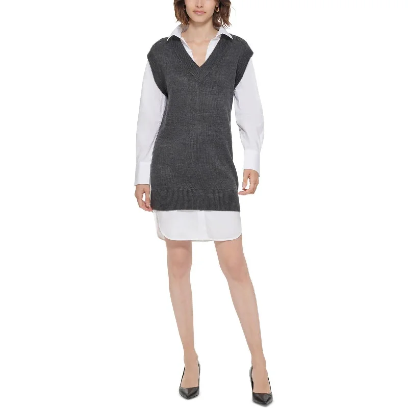 Charcoal Melange/White