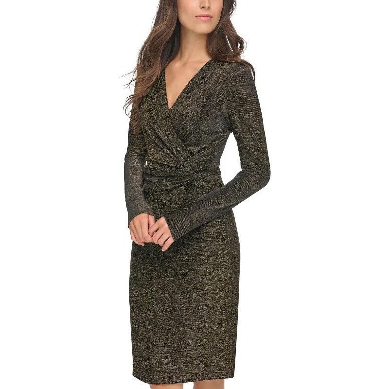 Calvin Klein Womens Velvet Cocktail And Party Dress