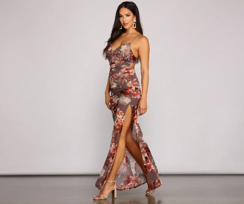 Weekend Price Slash Day Pretty Petal Stylish Perfection Maxi Dress