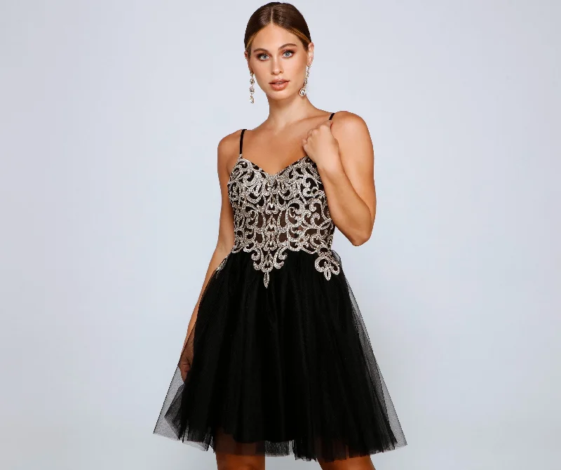 Price Slash Alert Juniper Formal Stylish Embroidered Party Dress