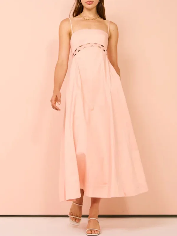 Best Offers Midi Dress Stylish In Cloud Pink
