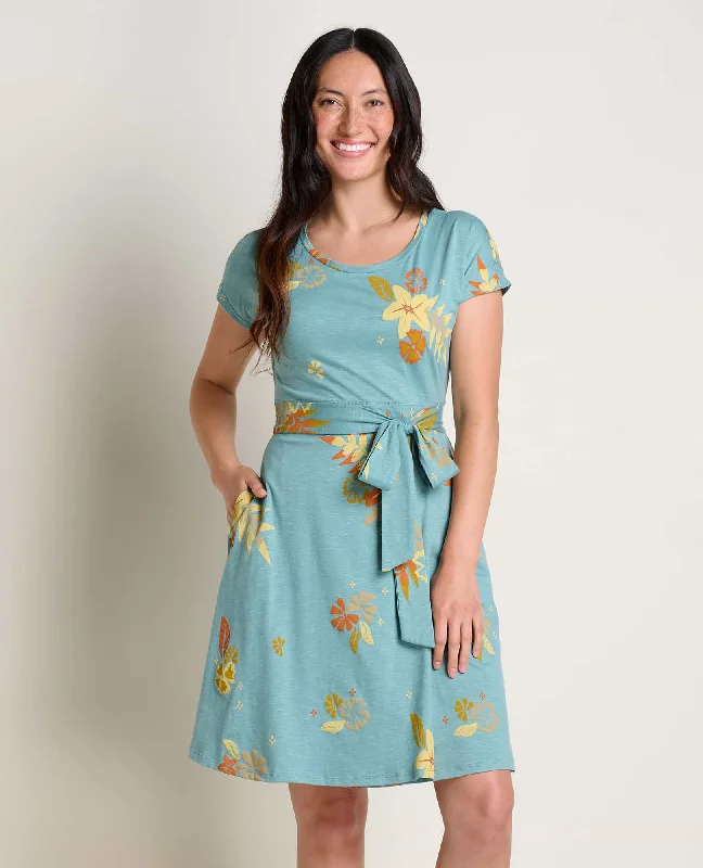 Weekend Special Sale Cue Wrap Short Sleeve Dress