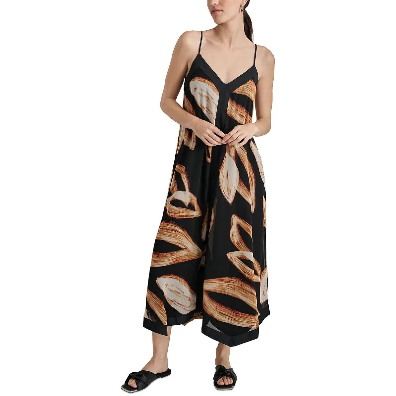Weekend Buy More Save More DKNY Womens Adjustable Straps Long Maxi Dress