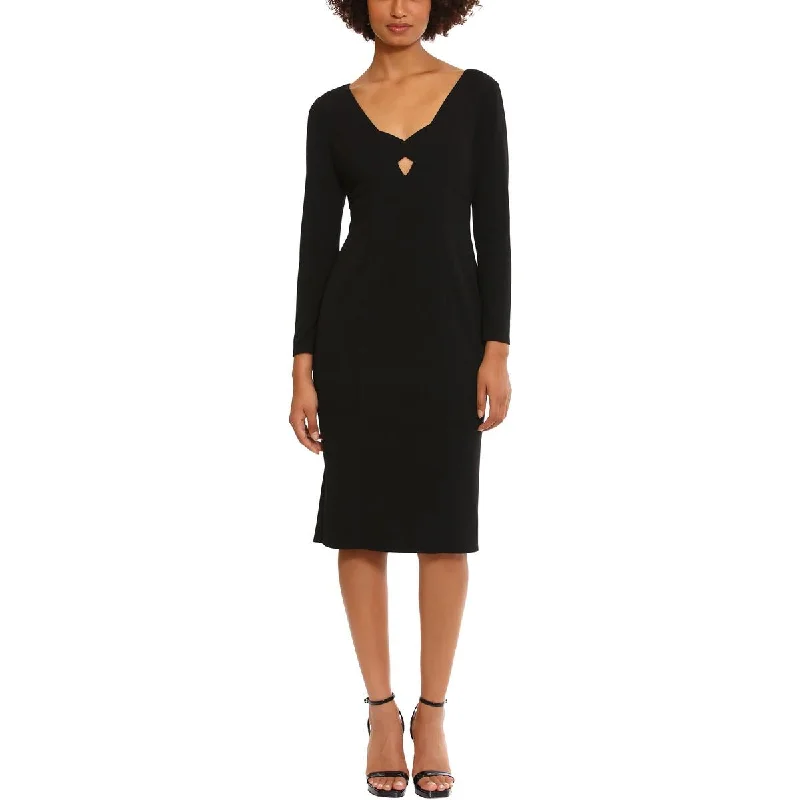 Unbeatable Offer Donna Morgan Womens Cut-Out Party Midi Dress