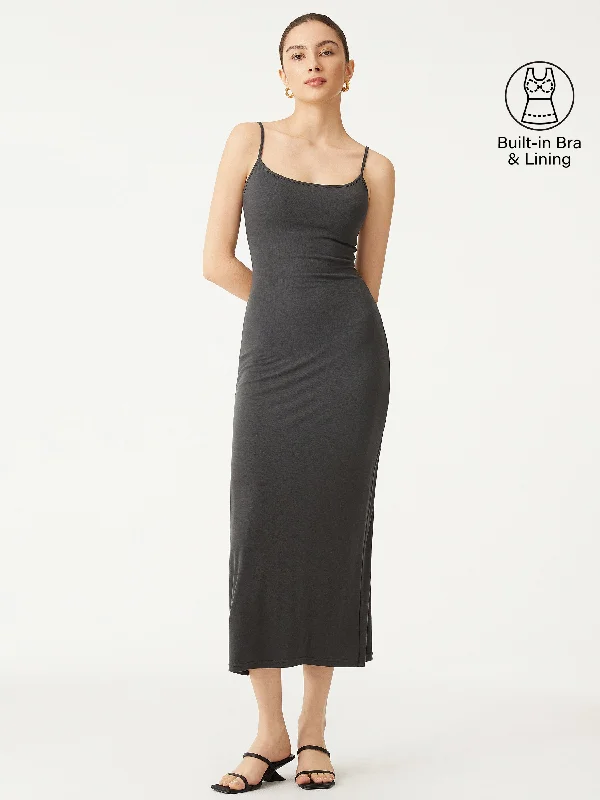 Hurry, While Stocks Last Maria Spaghetti Strap Brami Dress
