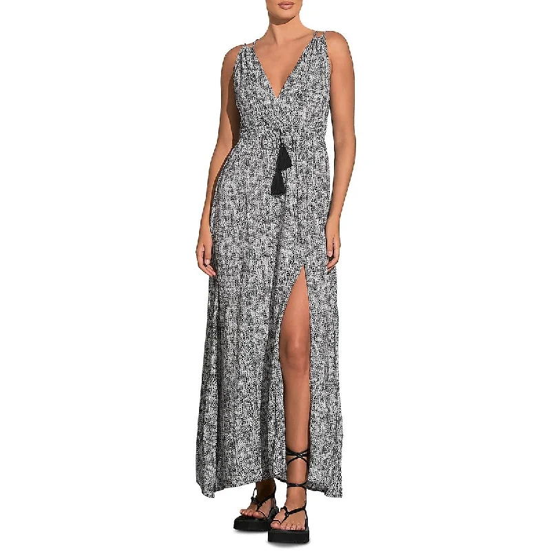 Sale of the Year Elan Womens Surplice Long Maxi Dress