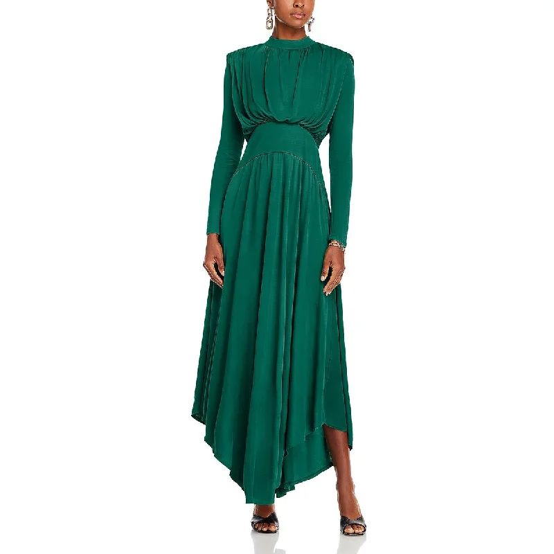 Weekend Big Sale FARM Rio Womens Knit High Neck Maxi Dress