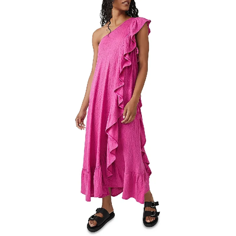 Shop Now and Save FP Beach Womens Elisa Cotton Cascade T Maxi Dress