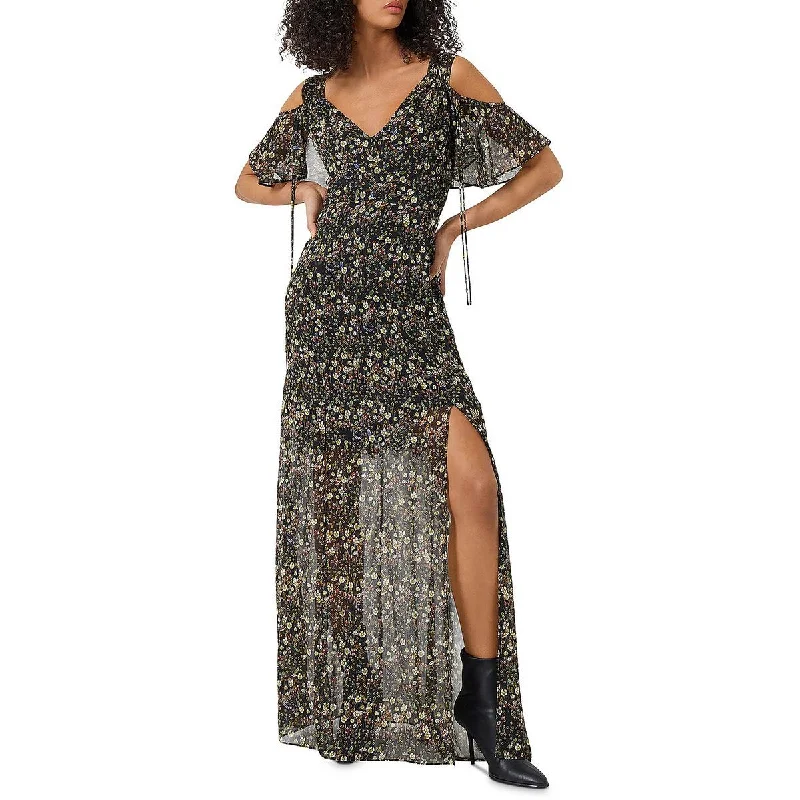 Weekend Steals French Connection Womens Hallie Floral Long Maxi Dress