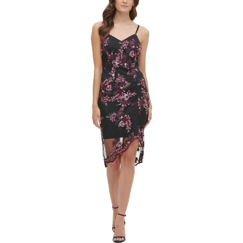 Super Low Prices Guess Womens Lace Floral Cocktail And Party Dress