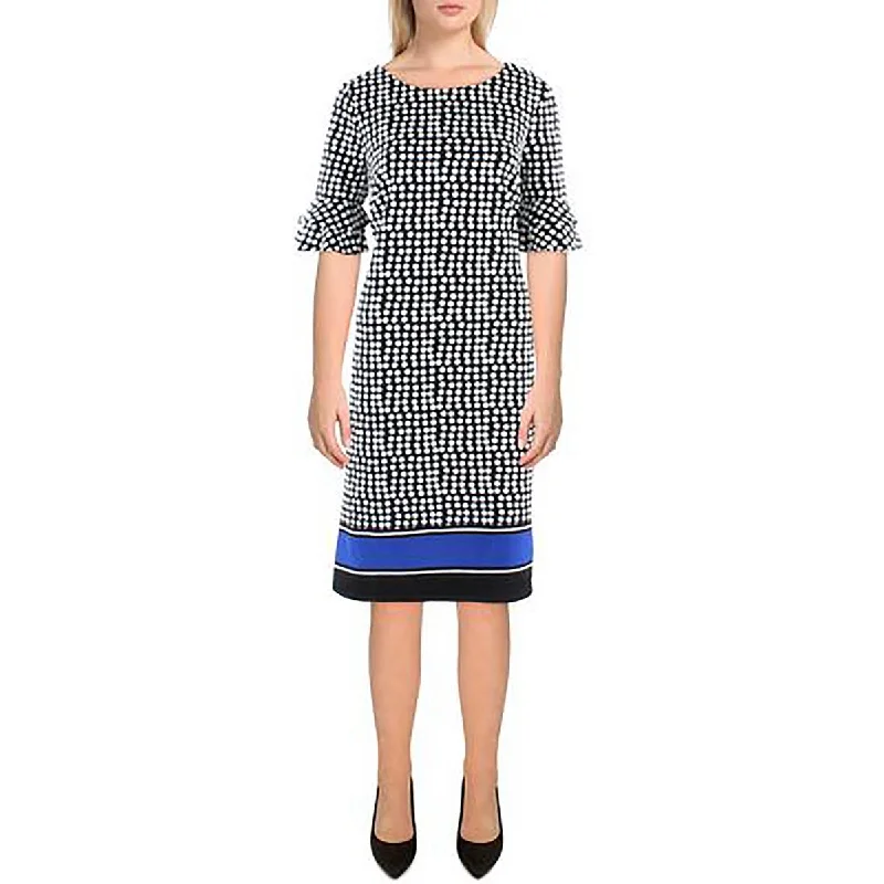 Best Offers ILE Womens Printed Short Cocktail And Party Dress