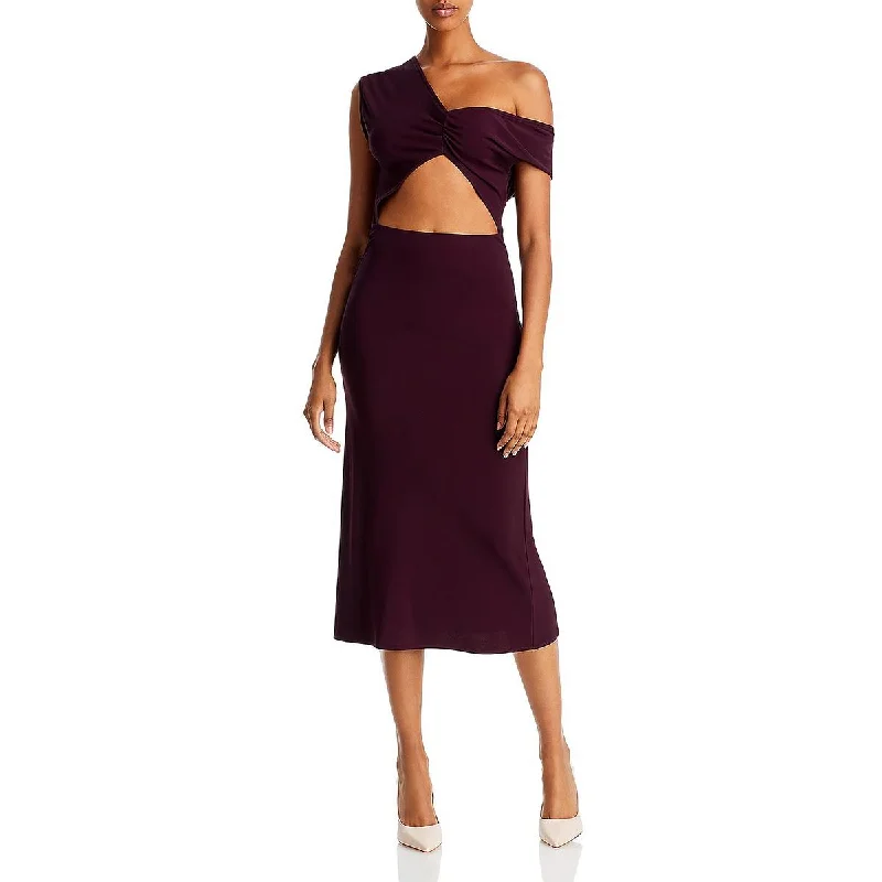 IRO Womens Pilar Cutout Long Cocktail and Party Dress