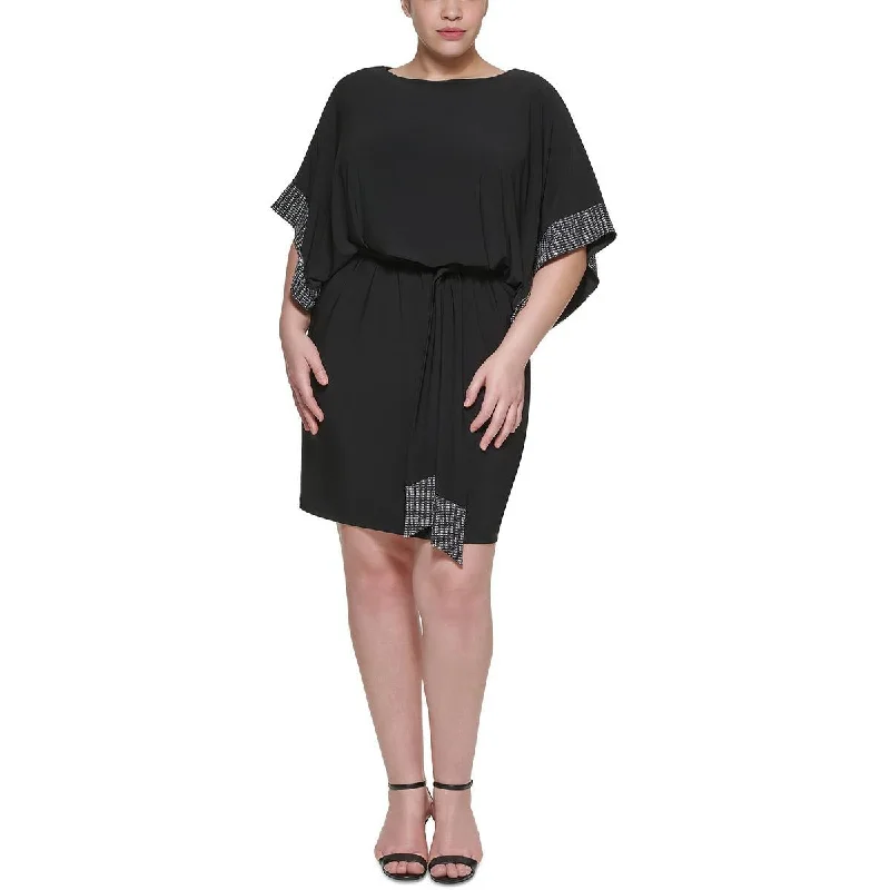 Limited Edition Jessica Howard Womens Embellished Mini Cocktail and Party Dress