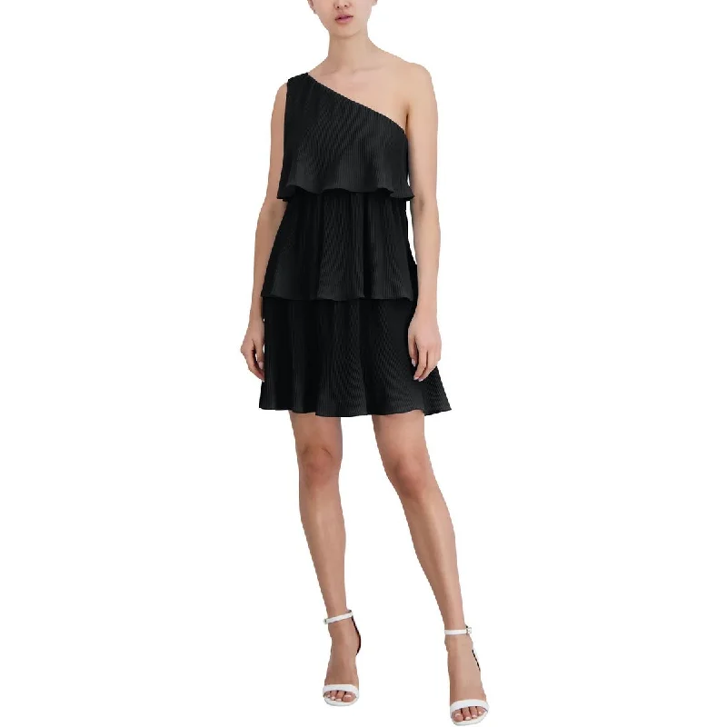 Limited-Time Flash Deal Laundry by Shelli Segal Womens Chiffon Pleated Cocktail And Party Dress Limited-Time Flash Deal Laundry by Shelli Segal Womens Chiffon Pleated Cocktail And Party Dress