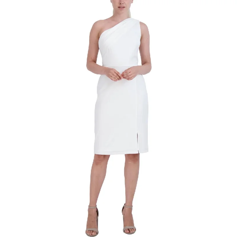 Shop More, Save More Laundry by Shelli Segal Womens One Shoulder Knee-Length Cocktail And Party Dress Shop More, Save More Laundry by Shelli Segal Womens One Shoulder Knee-Length Cocktail And Party Dress
