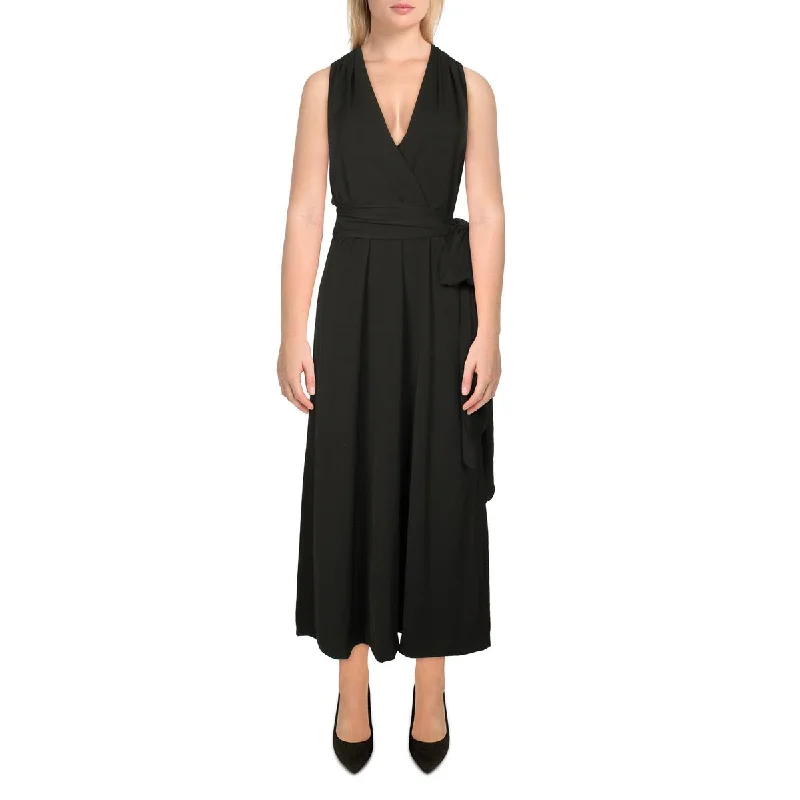 Today Only Lauren Ralph Lauren Womens Belted Long Cocktail And Party Dress