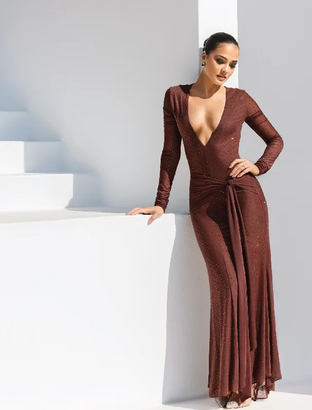 Weekend Limited-Time Offers Layton Heat Seal Maxi Dress
