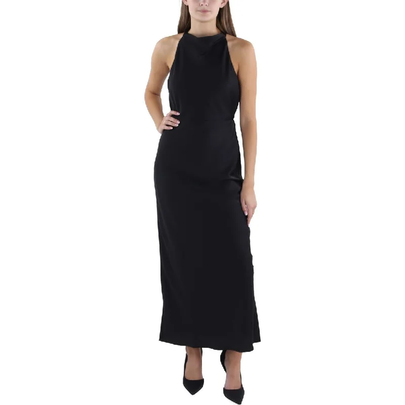 Bargain Alert Lost + Wander Womens Cowl Neck Tea Length Maxi Dress