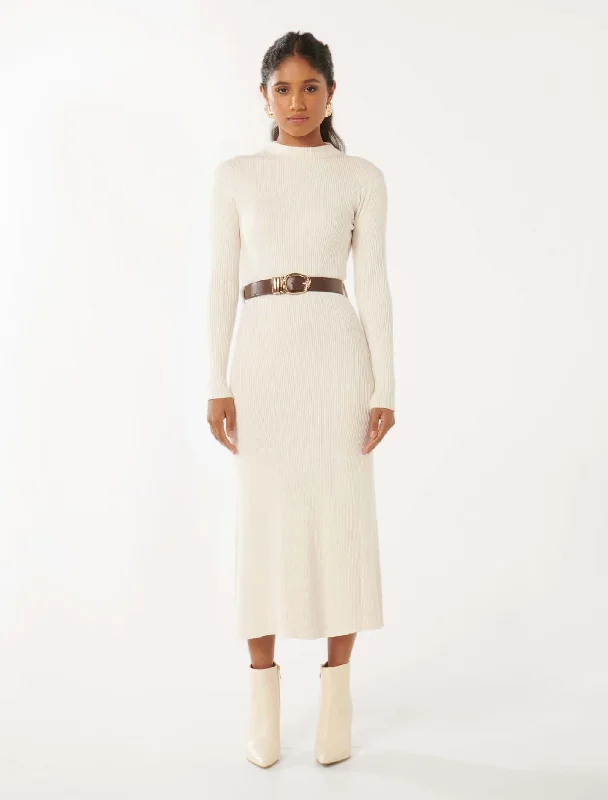 Weekend Mega Sale Event Luisa Petite Fit And Flarebelted Midi Dress