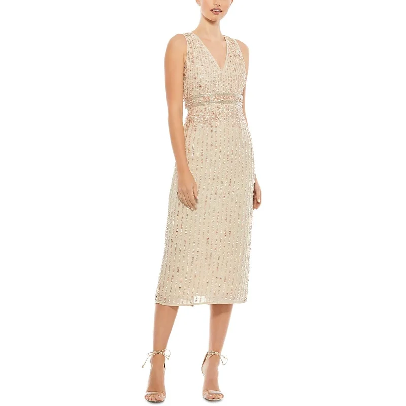 Weekend Special Bargains Mac Duggal Womens Sequined  Cocktail and Party Dress