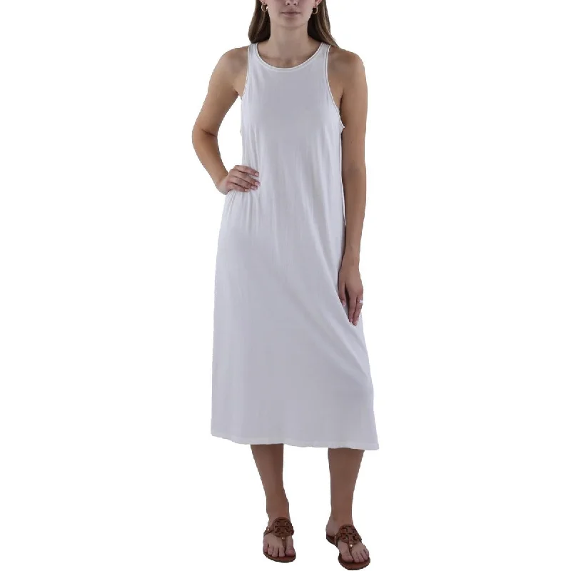 Madewell Womens Cotton Tank Dress Midi Dress