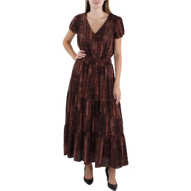 Weekend Best Price Deals Nanette Nanette Lepore Womens Chiffon Long Maxi Dress