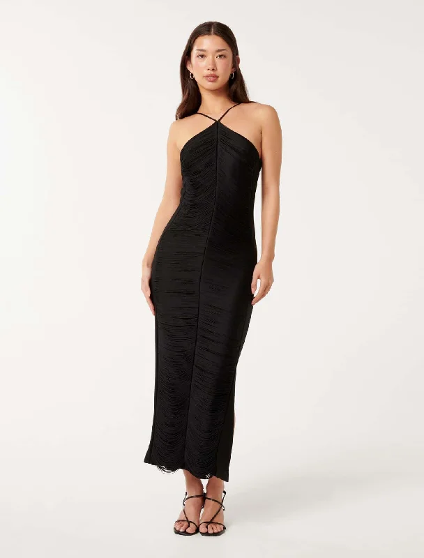Weekend Exclusive Discounts Quinn Fringe Bodycon Maxi Dress