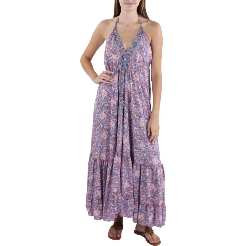 Bargain Alert Raga Womens Full Length Paisley Maxi Dress