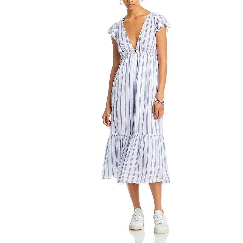 One-Stop Shop Sale Rails Womens Tina Striped Cotton Maxi Dress