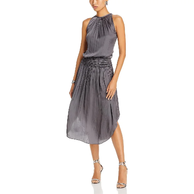 Limited-Time Bargains Ramy Brook Womens Audrey Blouson Smocked Maxi Dress