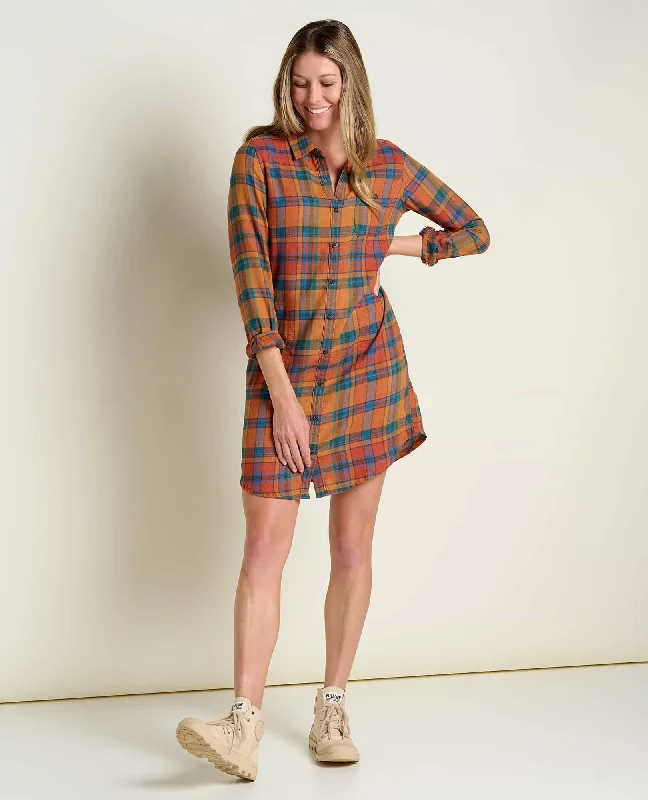 Big Sale Event Re-Form Flannel Shirtdress